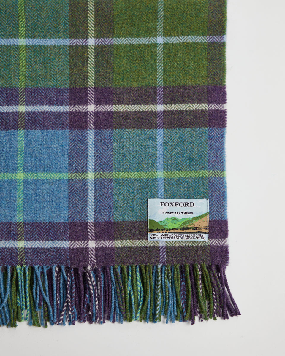 Foxford Connemara Lambswool Throw