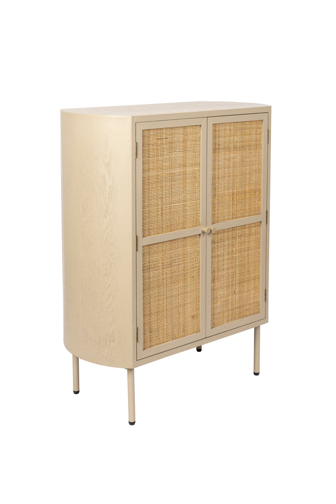 Side shoot of Two Door Rattan Cabinet 