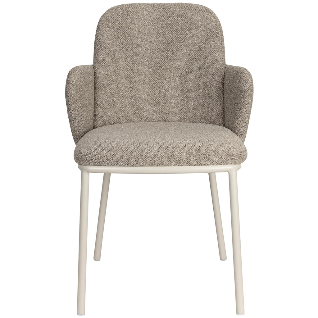 Featuring elegant, eye-catching design and sleek grey upholstery, the Ashley Dining armchair is a must-have for any home décor.&nbsp;