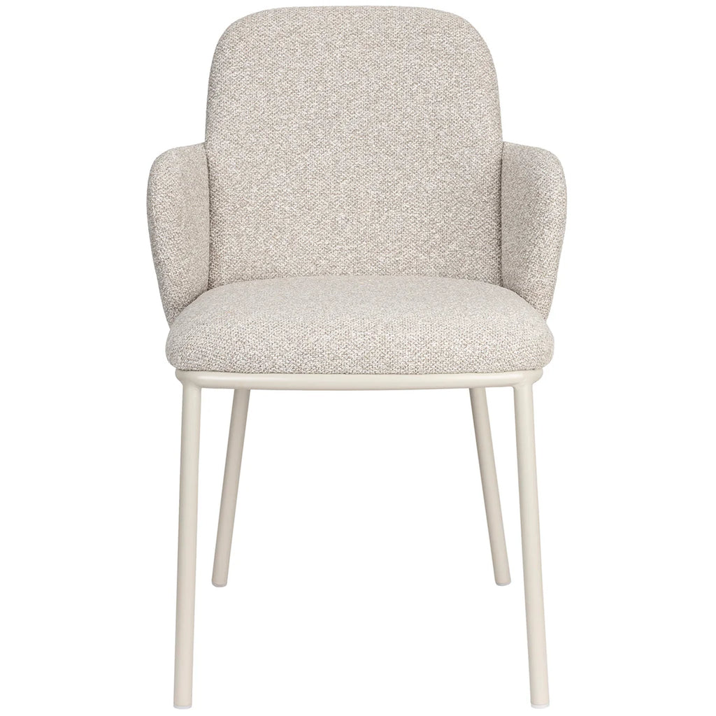 Featuring elegant, eye-catching design and sleek taupe upholstery, the Ashley Dining armchair is a must-have for any home décor.&nbsp;