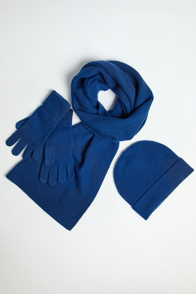 Foxford Cashmere Cosy Bundle in Navy