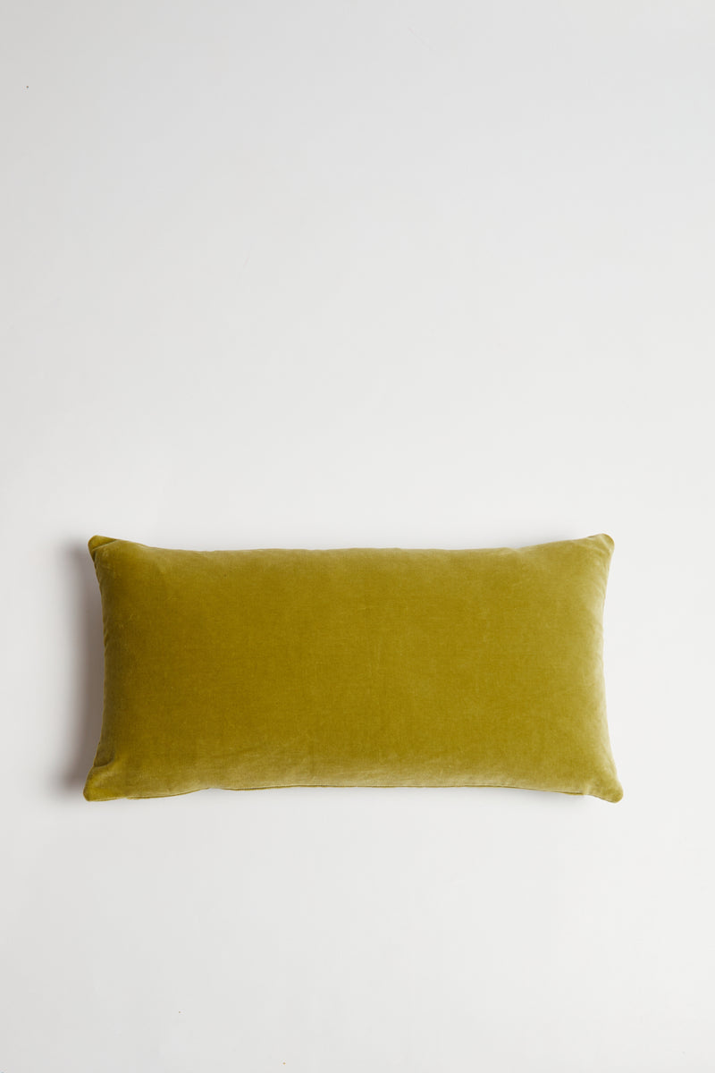 Foxford Willow Velvet Oblong Cushion