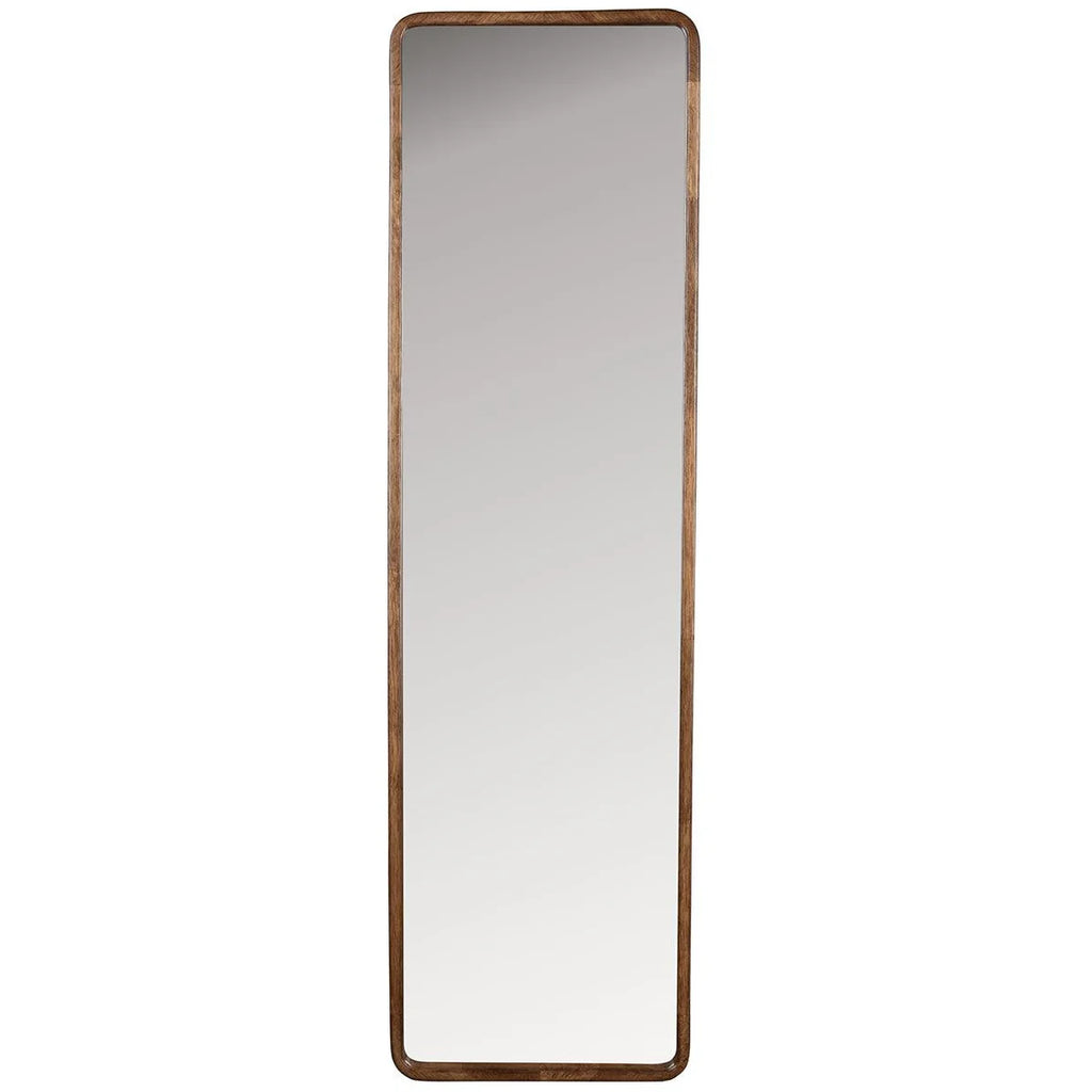 Introducing the Foxford Vintage Long Mirror - Long, a timeless and sophisticated addition to any space. This rectangular mirror features a sleek glass surface and a luxurious rubber wood frame, available in multiple sizes to perfectly complement your interior. Elevate your decor with this elegant and exclusive piece.